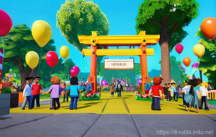 로블록스 관리자 권한 신청법 - **Prompt:** A close-up, eye-level view inside a brightly lit, creative Roblox Studio environment. A ...