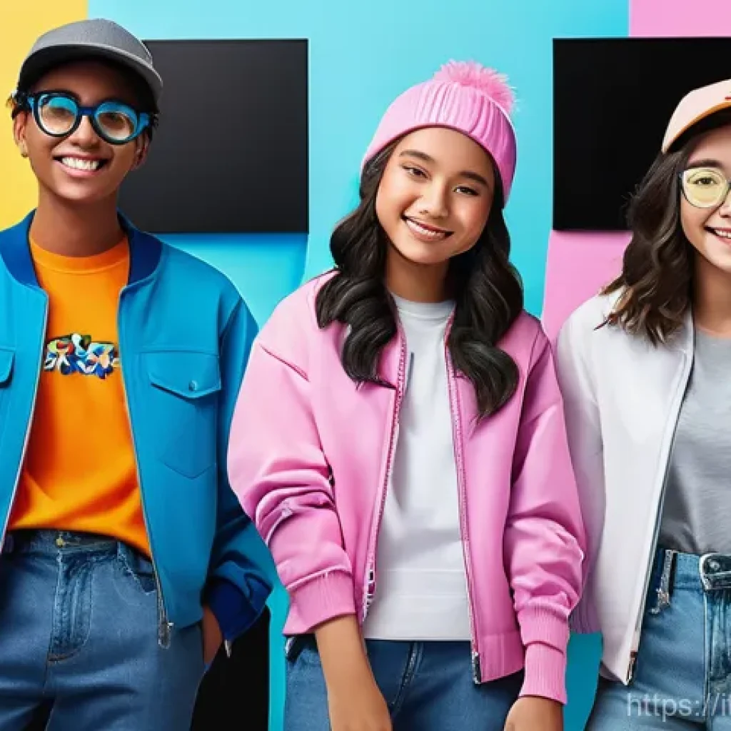 로블록스 입문자 FAQ - **Prompt:** A vibrant, high-definition digital art piece capturing a diverse group of teenagers (aro...